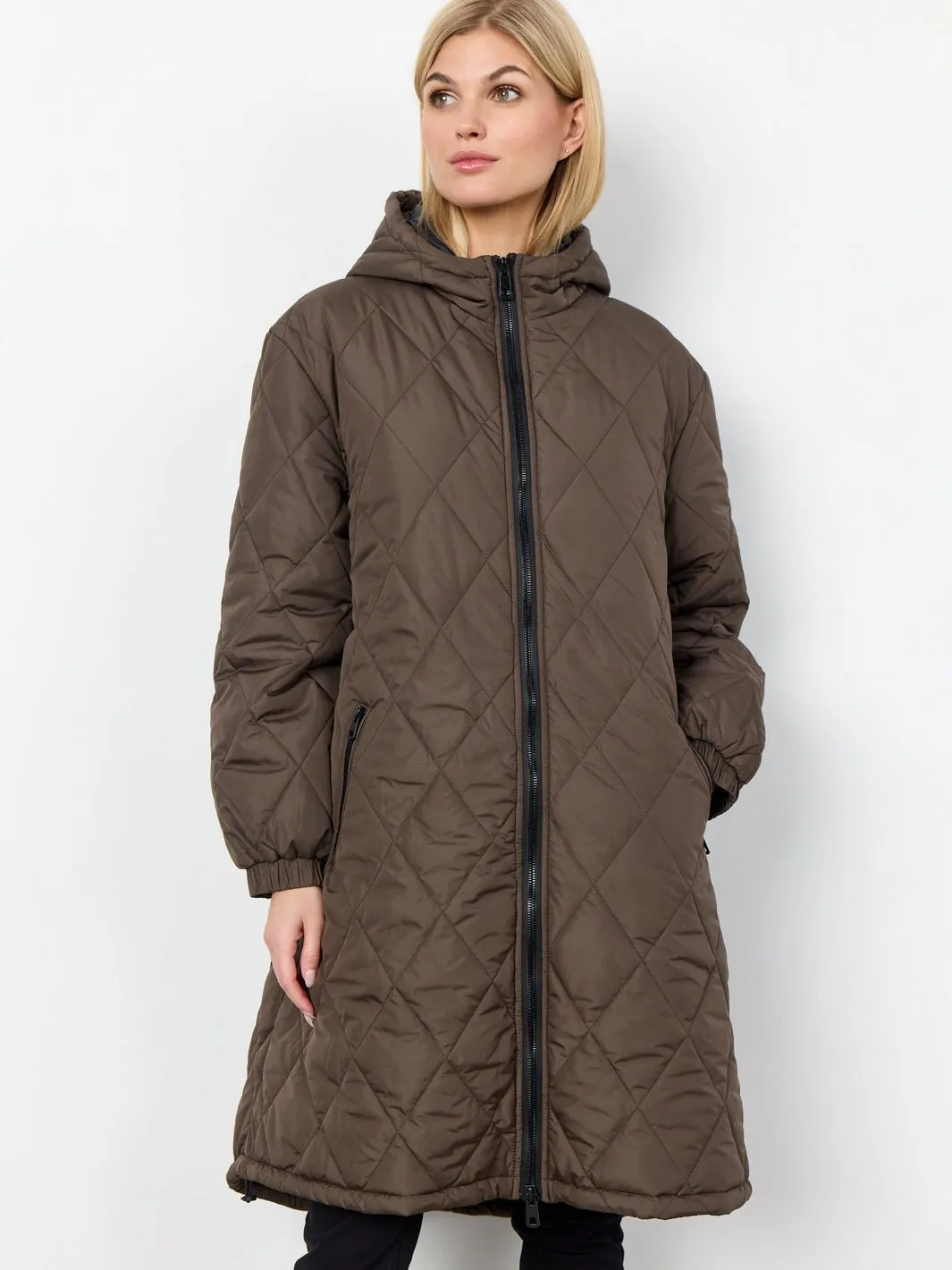Soya Concept Fenya 58 jacket brown