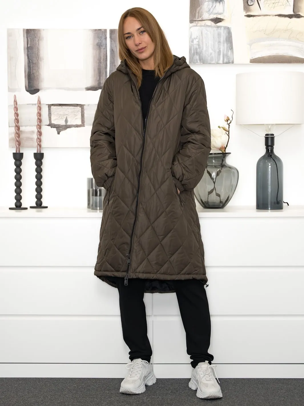Soya Concept Fenya 58 jacket brown