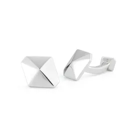 SYDNEY STERLING SILVER ORIGAMI CUFFLINKS