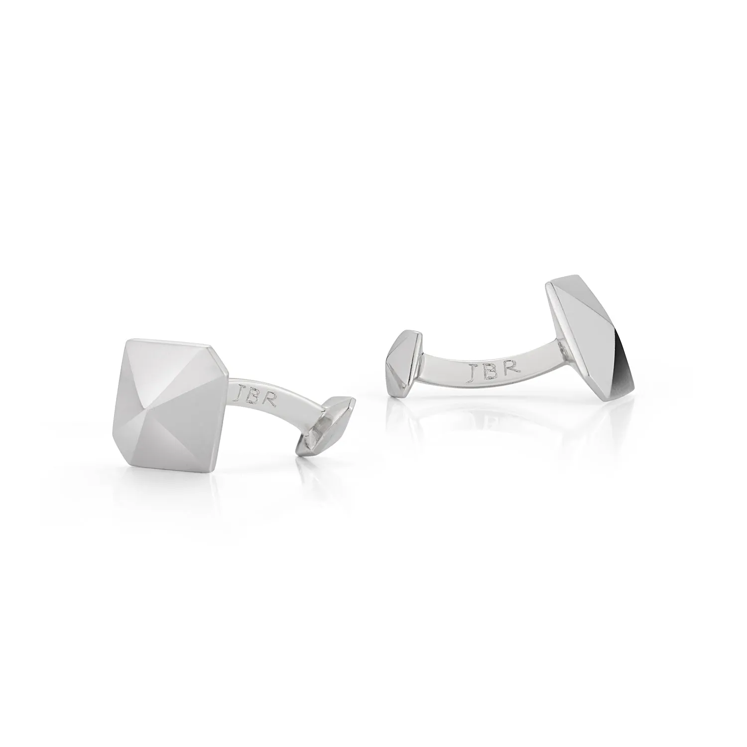 SYDNEY STERLING SILVER ORIGAMI CUFFLINKS
