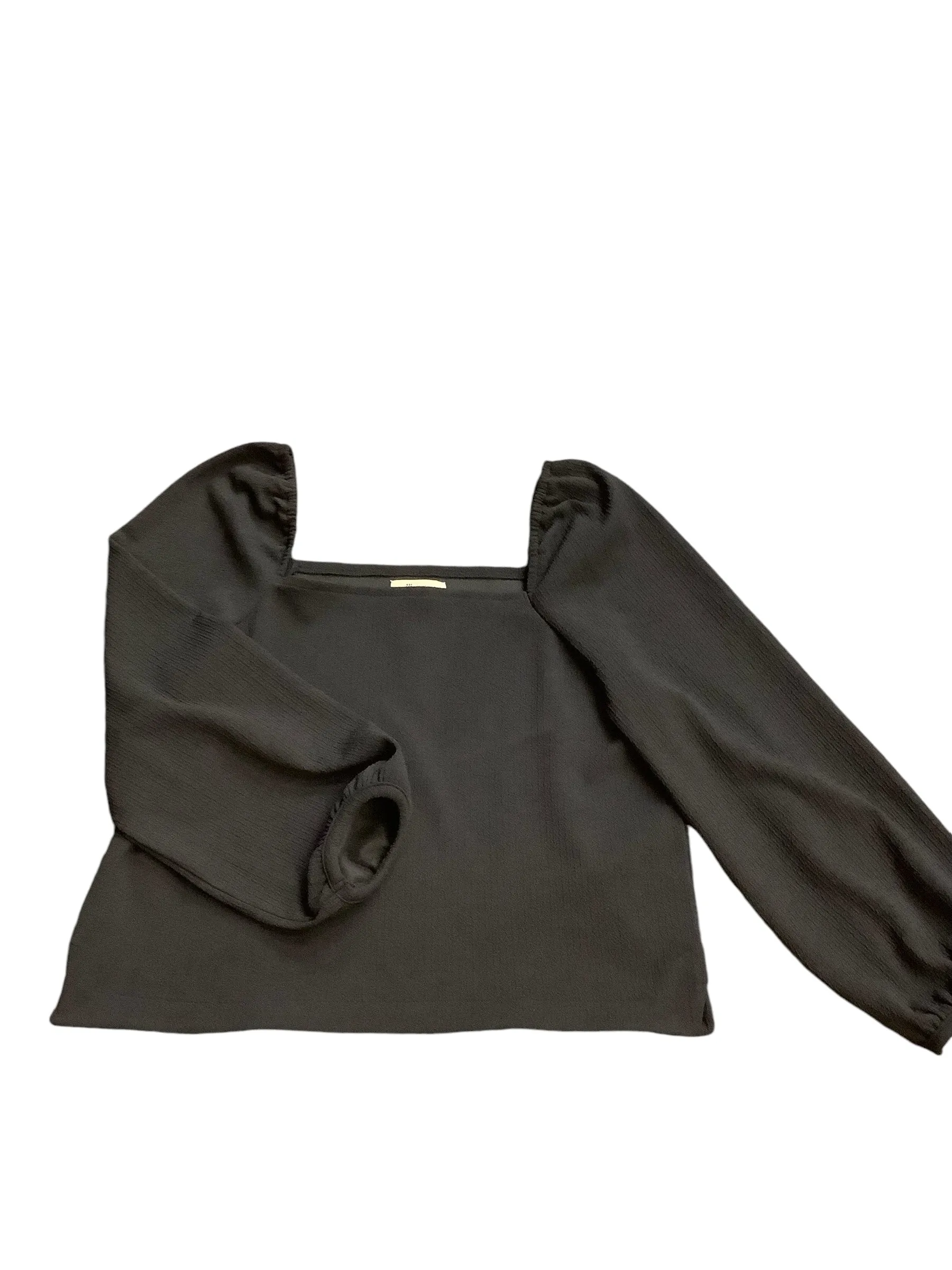 Top Long Sleeve By Madewell In Black, Size: M