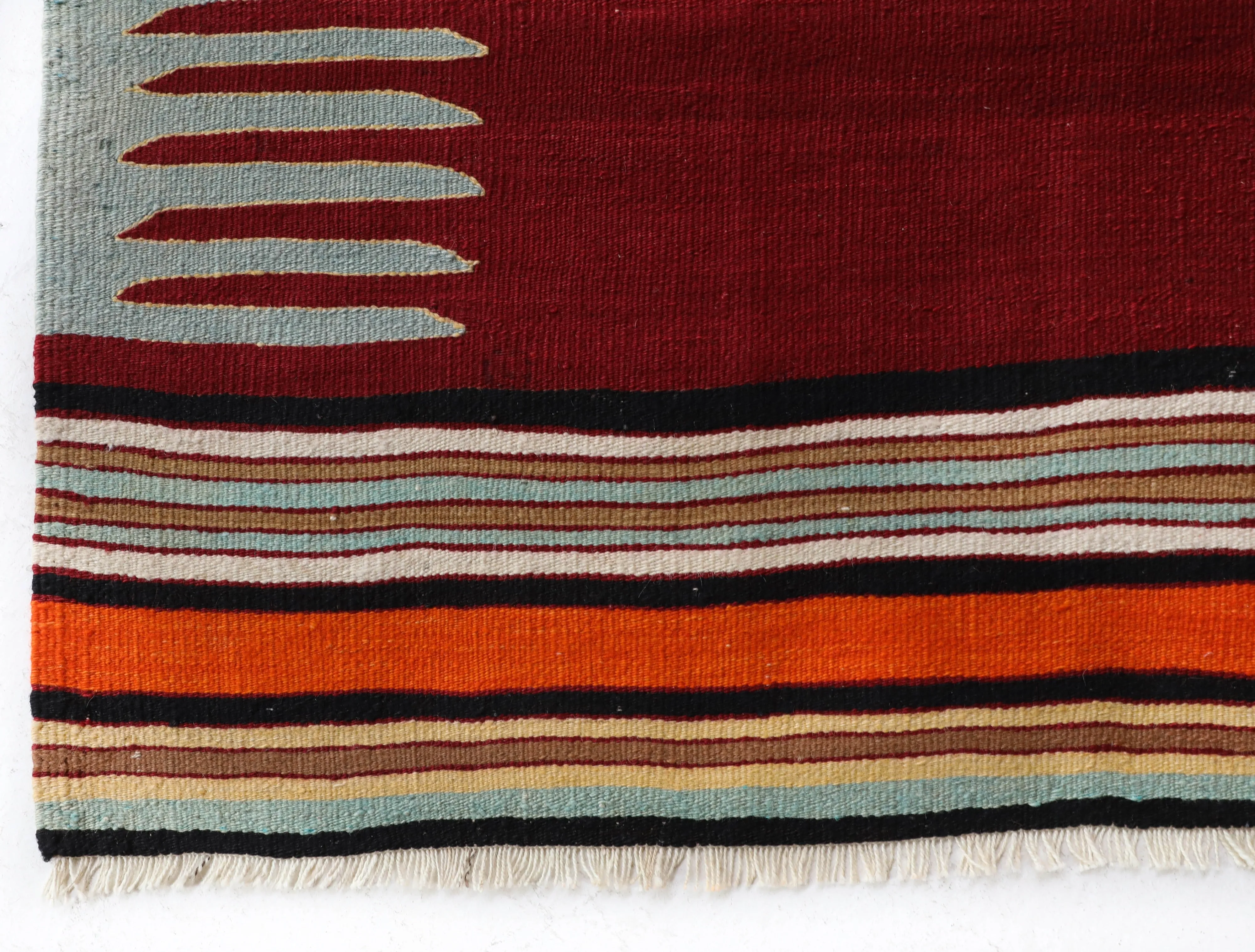 Vintage Bodrum Bos Kilim Rug 4'x6'5"