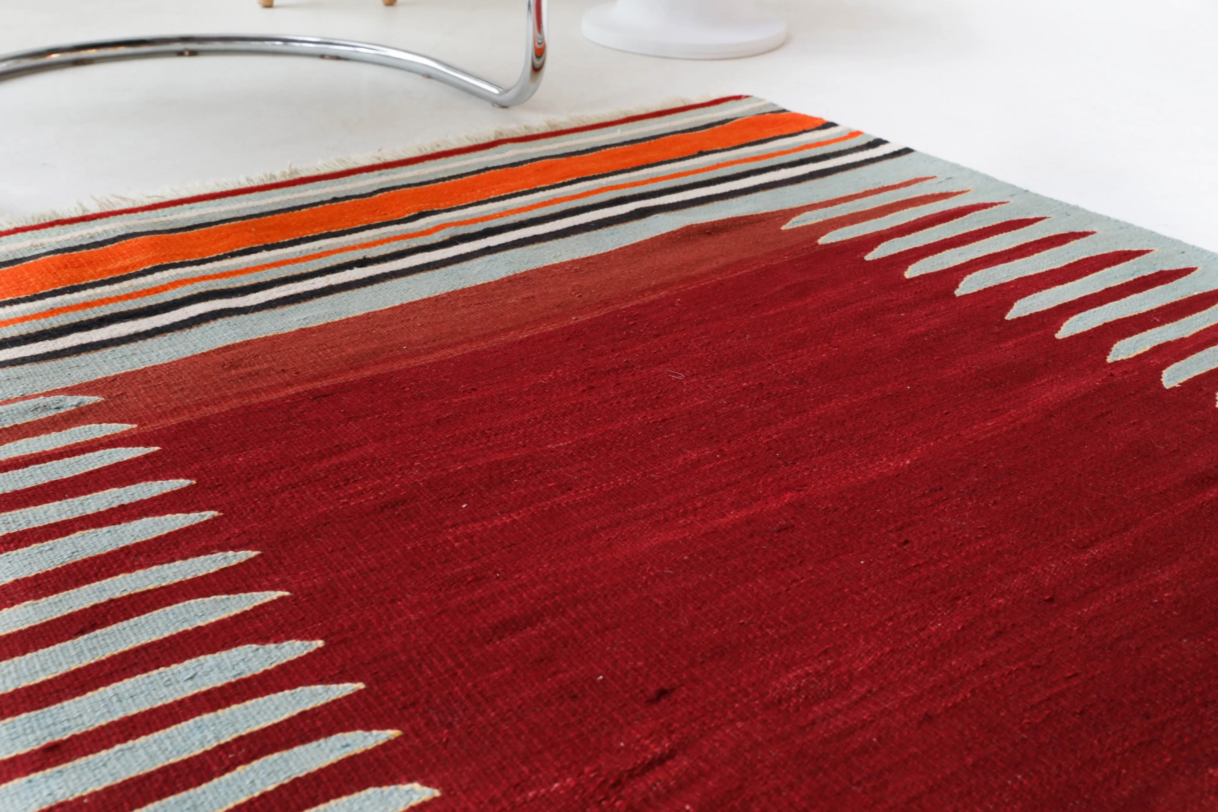 Vintage Bodrum Bos Kilim Rug 4'x6'5"