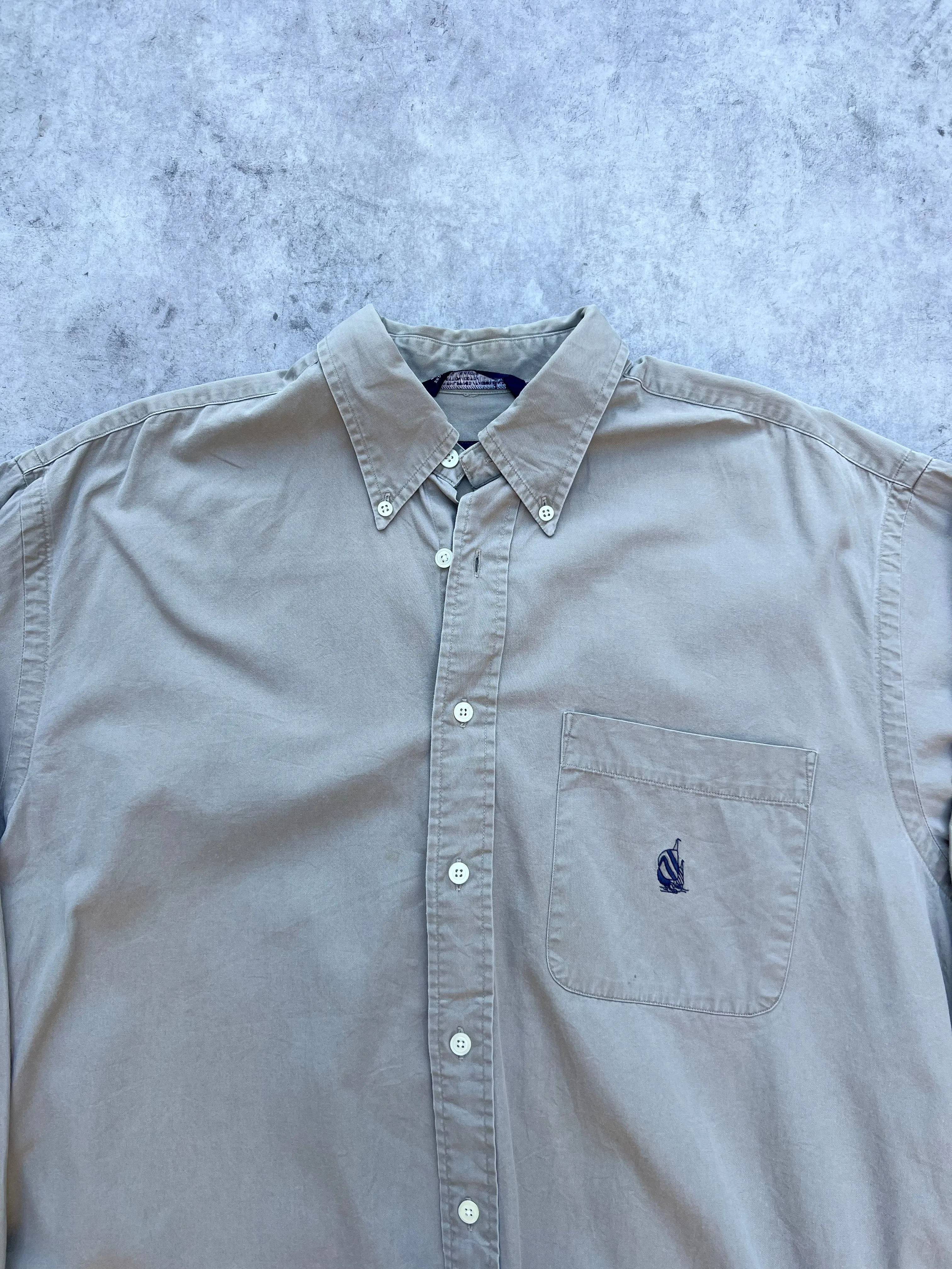 Vintage Nautica Button Up Shirt (XL)